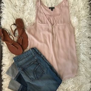 SMALL pink express tank